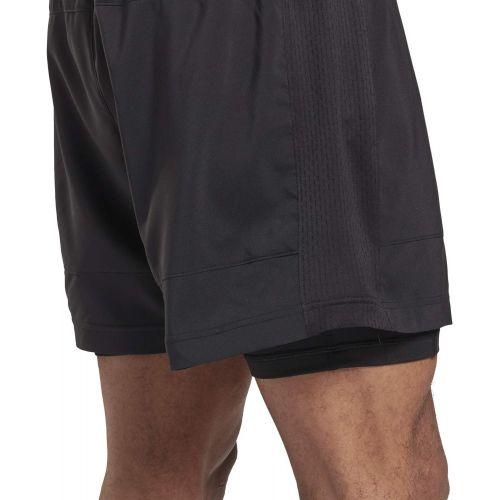  Reebok Mens Running Essentials 2 in 1 Shorts