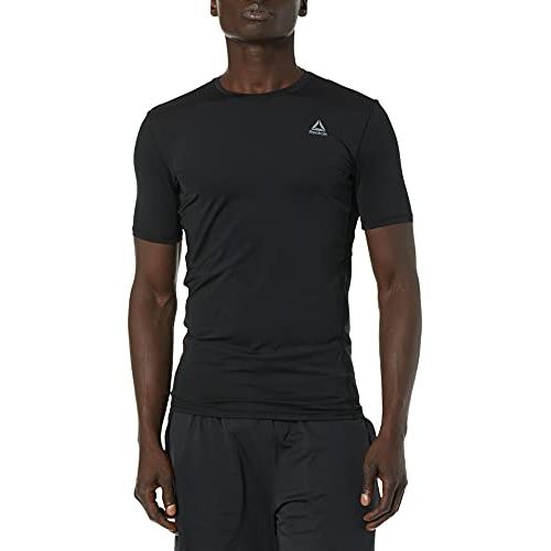  Reebok Mens Workout Ready Short Sleeve Compression Shirt