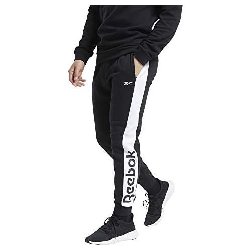  Reebok Mens Training Essentials Linear Logo Jogger Pants