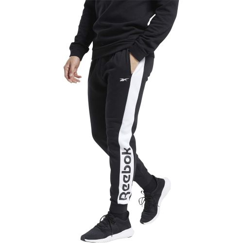  Reebok Mens Training Essentials Linear Logo Jogger Pants