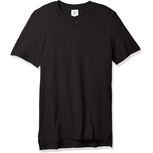  Reebok Mens Training Essentials Melange Tee