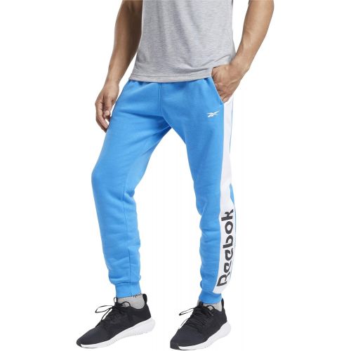  Reebok Mens Training Essentials Linear Logo Jogger Pants