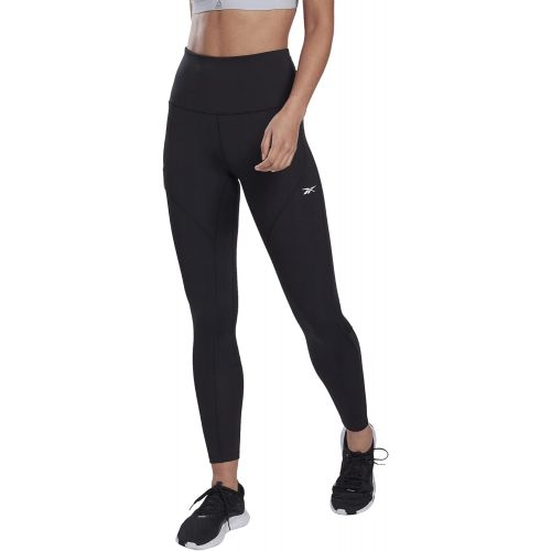  Reebok Training Supply Lux Performance Tight, Black, 2X18W