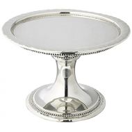 Reed & Barton Heritage Banded Bead Cake Stand Size: Small
