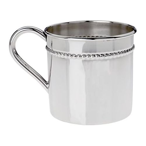  Reed & Barton Classic Bead Sterling Baby Cup, Silver