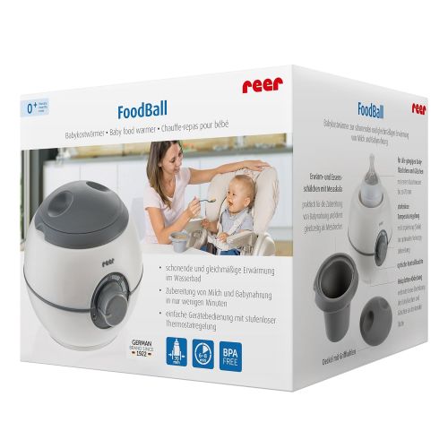  Reer Flaschchen- und Babykostwarmer FoodBall, mit Essensschalchen