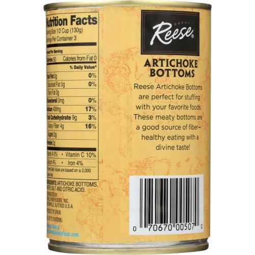  Reese Artichoke Bottoms, 14-Ounces (Pack of 12)