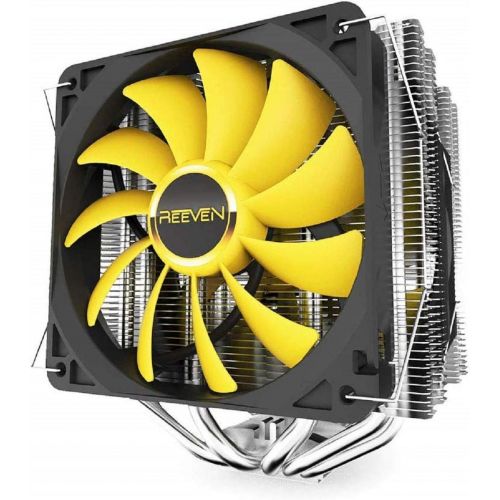  Reeven Okeanos Premium 140mm Dual FansHeatsinks CPU Cooler