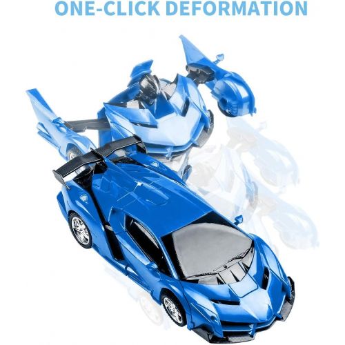  [아마존베스트]Refasy Children Remote Control Deformation Cars Toys for Kids-Hot Gift