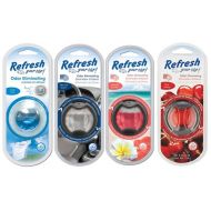 Refresh Scented Car Oil Diffuser (4-Pack)