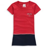 Girls Toddler Boston Red Sox Refried Tees Red T-Shirt Dress