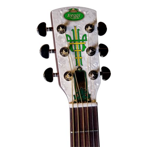  Regal RC-51 Metal Body Tricone Resophonic Guitar - Nickel-Plated Brass