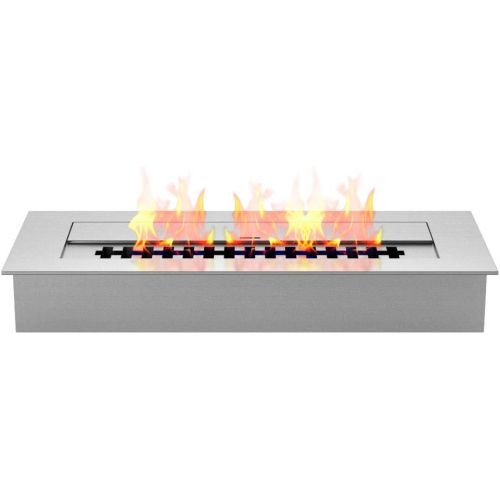  [아마존베스트]Regal Flame PRO 18 Inch Bio-Ethanol Fireplace Burner Insert 2.6 Liter