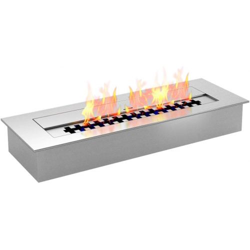  [아마존베스트]Regal Flame PRO 18 Inch Bio-Ethanol Fireplace Burner Insert 2.6 Liter