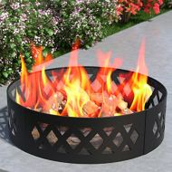 Regal Flame Heavy Duty Crossweave 38 Inch Backyard Garden Home Running Horse Light Wood Fire Pit Fire Ring. For RV, Camping, and Outdoor Fireplace. Similar Firewood Patio Heater, Stove or Fire