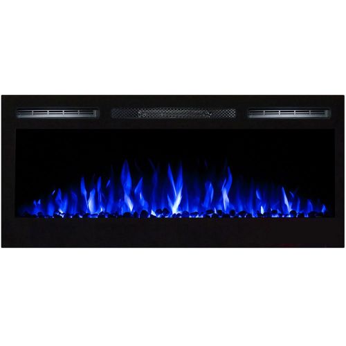  Regal Flame Lexington 35 Crystal Built in Wall Ventless Heater Recessed Wall Mounted Electric Fireplace Better than Wood Fireplaces, Gas Logs, Inserts, Log Sets, Gas, Space Heaters