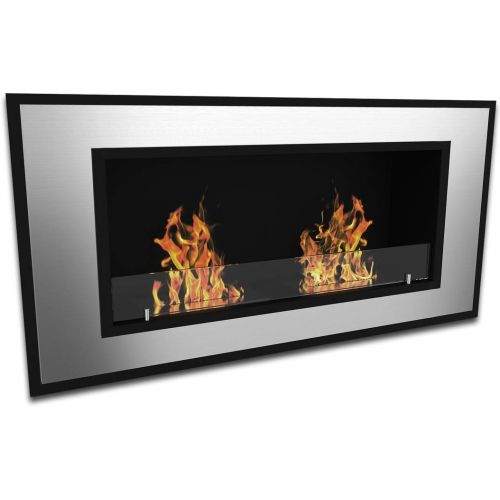  Regal Flame Elite Flame Tulsa Ventless Bio Ethanol Recessed or Wall Mounted Fireplace