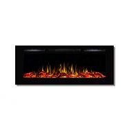 Regal Flame Fusion 50 Log Built-in Ventless Recessed Wall Mounted Electric Fireplace Better Than Wood Fireplaces, Gas Logs, Inserts, Log Sets, Gas, Space Heaters, Propane