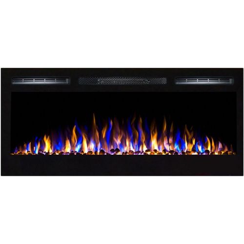  Regal Flame Lexington 35 Pebble Built in Wall Ventless Heater Recessed Wall Mounted Electric Fireplace Better than Wood Fireplaces, Gas Logs, Inserts, Log Sets, Gas Fireplaces, Spa