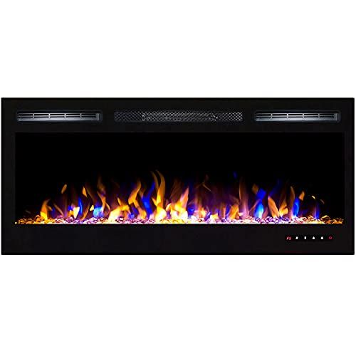  Regal Flame Lexington 35 Multi-Color Built-in Ventless Recessed Wall Mounted Electric Fireplace Better than Wood Fireplaces, Gas Logs, Inserts, Log Sets, Gas, Space Heaters, Propan