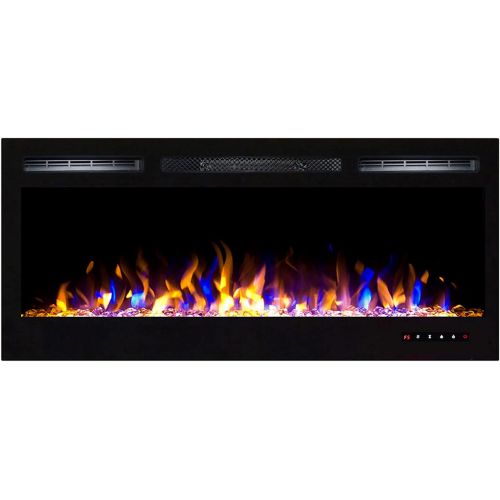  Regal Flame Lexington 35 Multi-Color Built-in Ventless Recessed Wall Mounted Electric Fireplace Better than Wood Fireplaces, Gas Logs, Inserts, Log Sets, Gas, Space Heaters, Propan