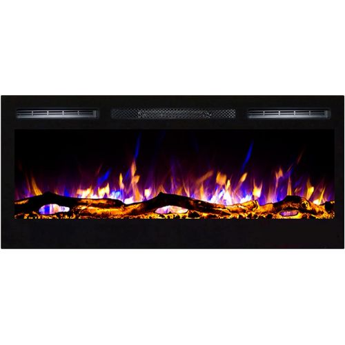  Regal Flame Lexington 35 Log Built in Wall Ventless Heater Recessed Wall Mounted Electric Fireplace Better than Wood Fireplaces, Gas Logs, Inserts, Log Sets, Gas Fireplaces, Space