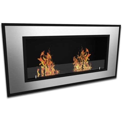  Regal Flame Moda Flame Lugo Wall Mounted Bio Ethanol Ventless Fireplace Non Gel