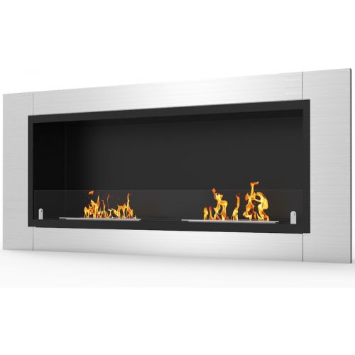  Regal Flame Fargo 43 Inch Ventless Built In Recessed Bio Ethanol Wall Mounted Fireplace