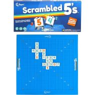 Regal Games - Scrambled 5a€™s - Fun Family-Friendly Math Game - Includes Silicone Game Mat - Ideal for 2-4 Players Ages 8+