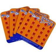 [아마존베스트]Regal Games Original Travel Bingo 4 Pack - Great for Family Vacations Car Rides and Road Trips …