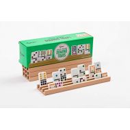 [아마존베스트]Regal Games Solid Natural Wood Domino Trays, Set of 4