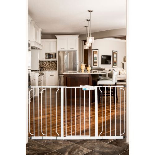  Regalo 58-Inch Extra WideSpan Walk Through Baby Gate, Includes 4 Pack of Wall Mounts