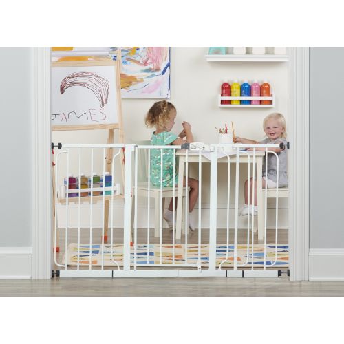  Regalo 58-Inch Extra WideSpan Walk Through Baby Gate, Includes 4 Pack of Wall Mounts