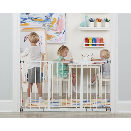  Regalo 58-Inch Extra WideSpan Walk Through Baby Gate, Includes 4 Pack of Wall Mounts