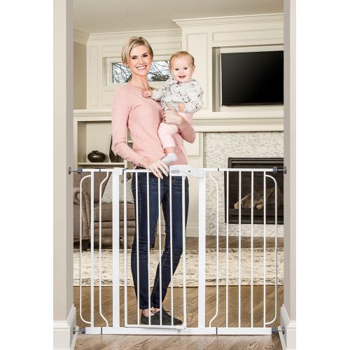  Regalo Extra Tall Widespan Baby Gate, 29-52 with Walk Through Door