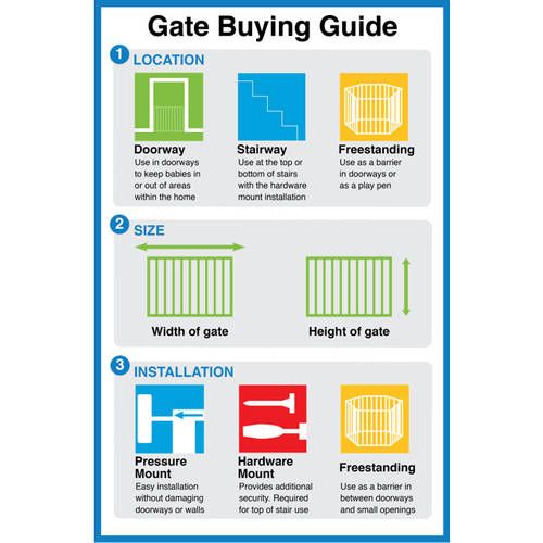  Regalo Extra Tall Widespan Baby Gate, 29-52 with Walk Through Door