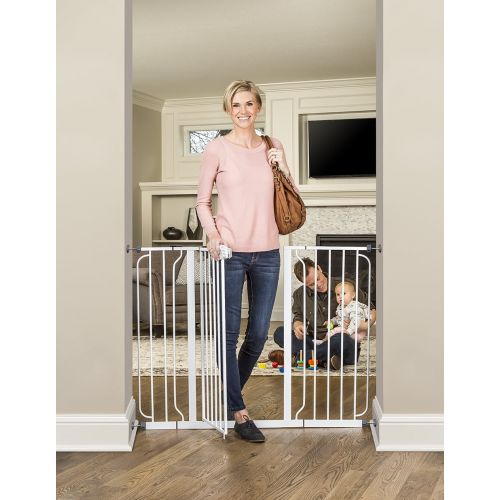  Regalo Extra Tall Widespan Baby Gate, 29-52 with Walk Through Door