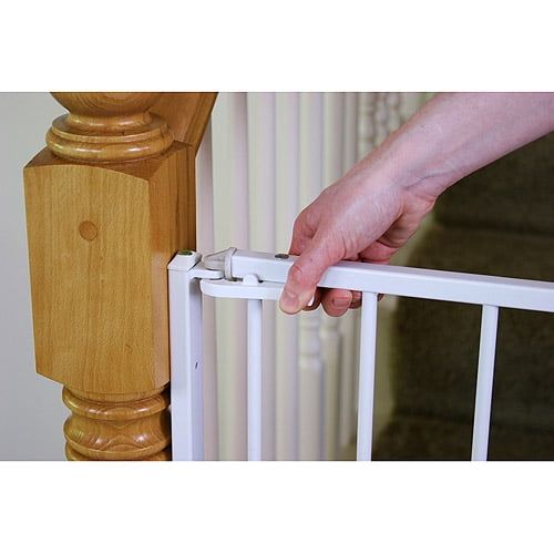 Regalo Extra Tall Stairway Baby Gate, 27-54 with Swing Door