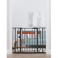 Regalo Home Accents Safety Baby Gate, 30”-43.5” Wide, Black