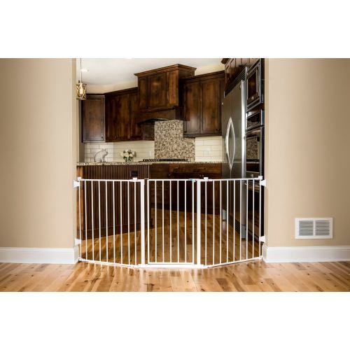  Regalo Open Area Baby Gate, up to 76 with Walk Through Door