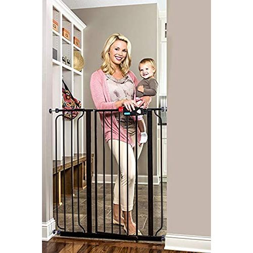  Regalo Easy Step Extra Tall Walk Thru Baby Gate, Bonus Kit, Includes 4-Inch Extension Kit, 4 Pack of Pressure Mount Kit and 4 Pack of Wall Cups. (Limited Edition)