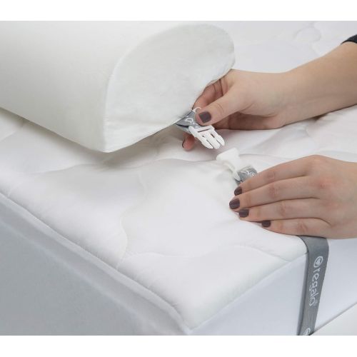  [아마존베스트]Regalo Extra Long Toddler Bed Rail Bumper Foam Safety Guard For Bed, Bonus Kit, Includes Waterproof...