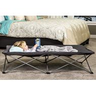 [아마존베스트]Regalo My Cot Extra Long Portable Bed, Includes Fitted Sheet, Gray