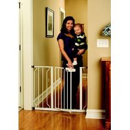 White Regalo Easy Step Walk Thru Gate, Baby Toddler Pet Child Safety Doorway Regalo Easy Step Gate-...