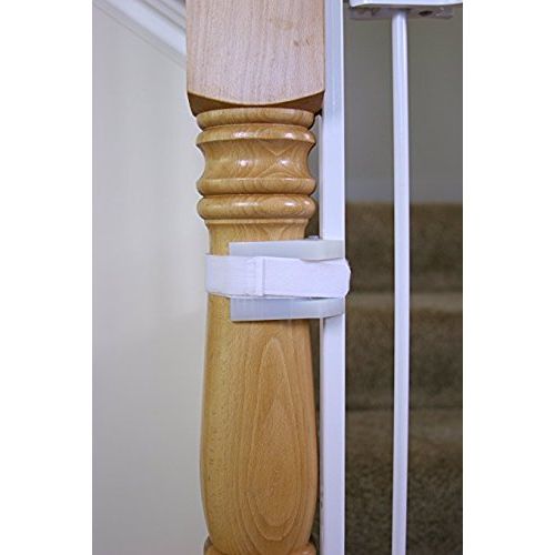  Regalo White, 35, Convenient Walk Through Top of Stairs Gate with Mounting Kit