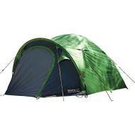 Regatta Mens & Womens Kivu 3-Person Waterproof Fibreglass Frame Tent