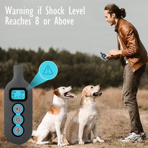  [아마존 핫딜] RegeMoudal Dog Training Collar,Shock Collar for Dogs, 3 Training Modes, IPX7 Waterproof,1000Ft Remote Range for Small Medium Large Dog