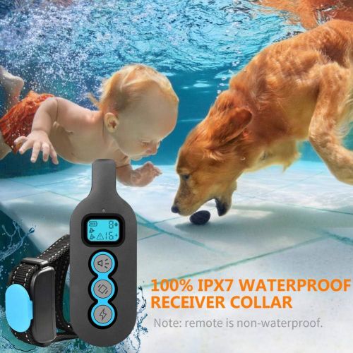  [아마존 핫딜] RegeMoudal Dog Training Collar,Shock Collar for Dogs, 3 Training Modes, IPX7 Waterproof,1000Ft Remote Range for Small Medium Large Dog