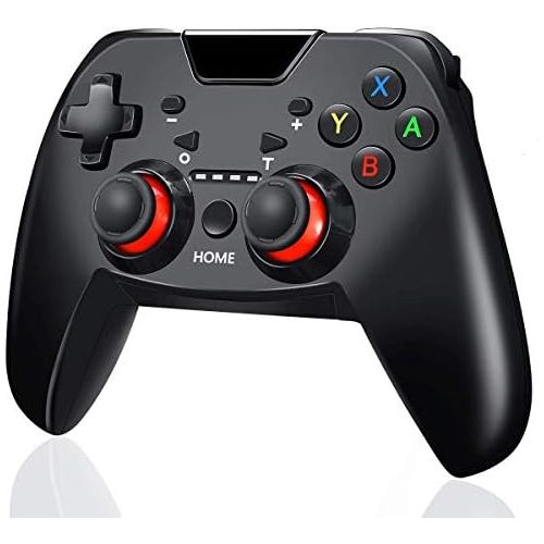  [아마존베스트]Wireless Switch Pro Controller, RegeMoudal Wireless Controller with High Performance and Double Shock, Switch Wireless Controller Support Adjustable Turbo Function