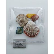 /ReggioBaby Infant Toddler Discovery Pouch with Shells and Seaglass